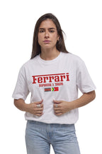 Heritage Racing T-Shirt Ferrari F1 Team White Edition