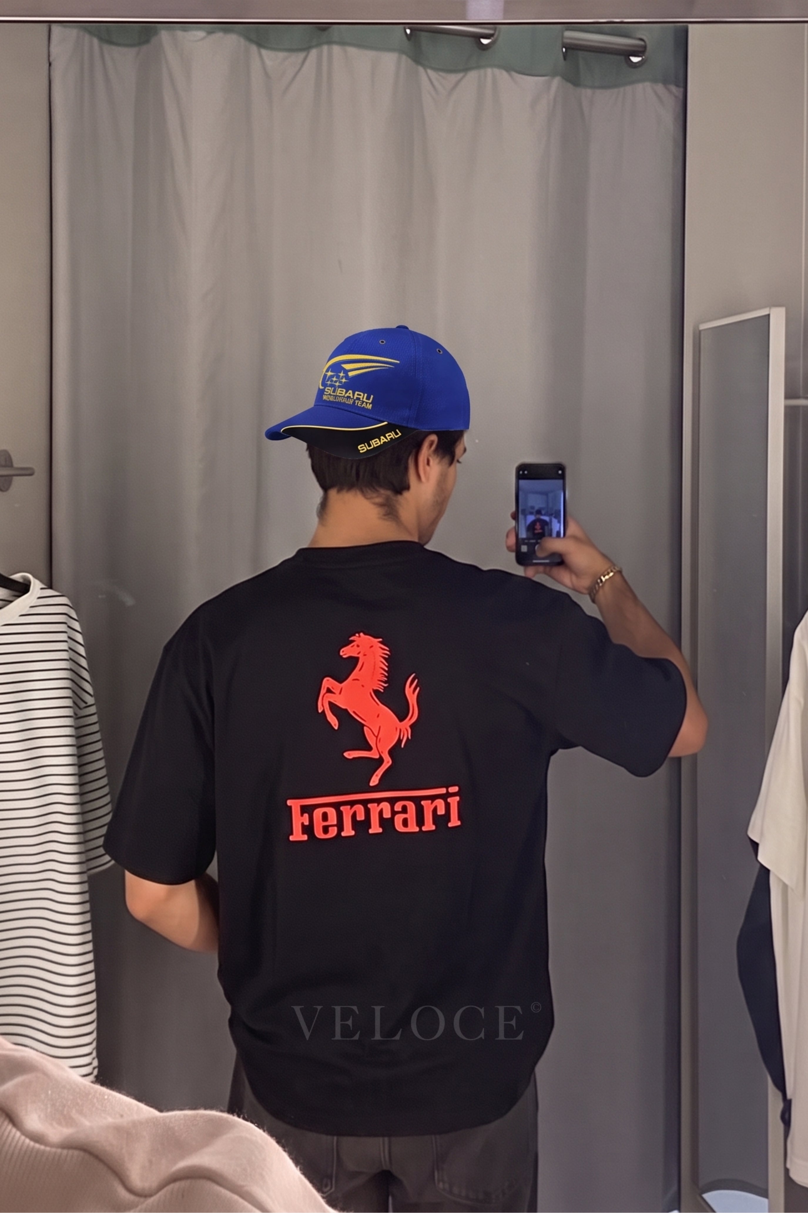 Heritage Racing T-Shirt Ferrari F1 Black Edition
