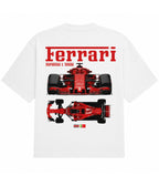 Heritage Racing T-Shirt Ferrari F1 Team White Edition
