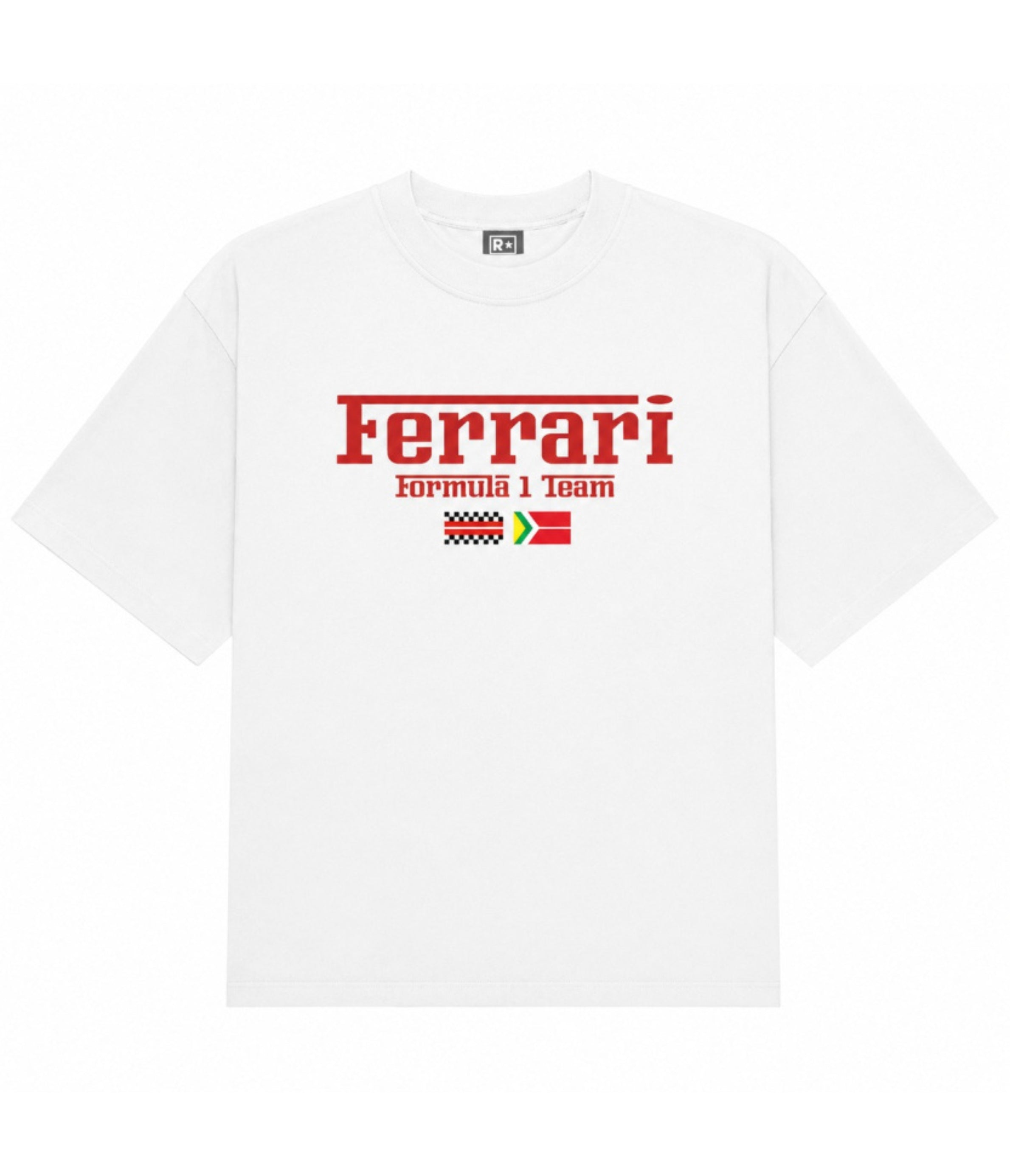 Heritage Racing T-Shirt Ferrari F1 Team White Edition