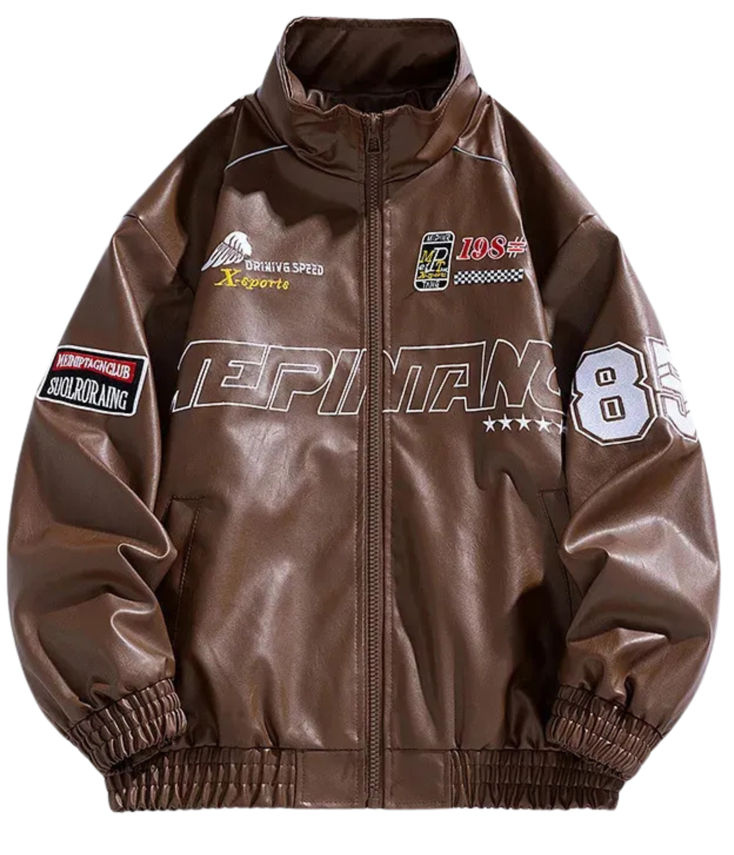 Heritage Racing Jacket LAP 85 Brown Racing Jacket