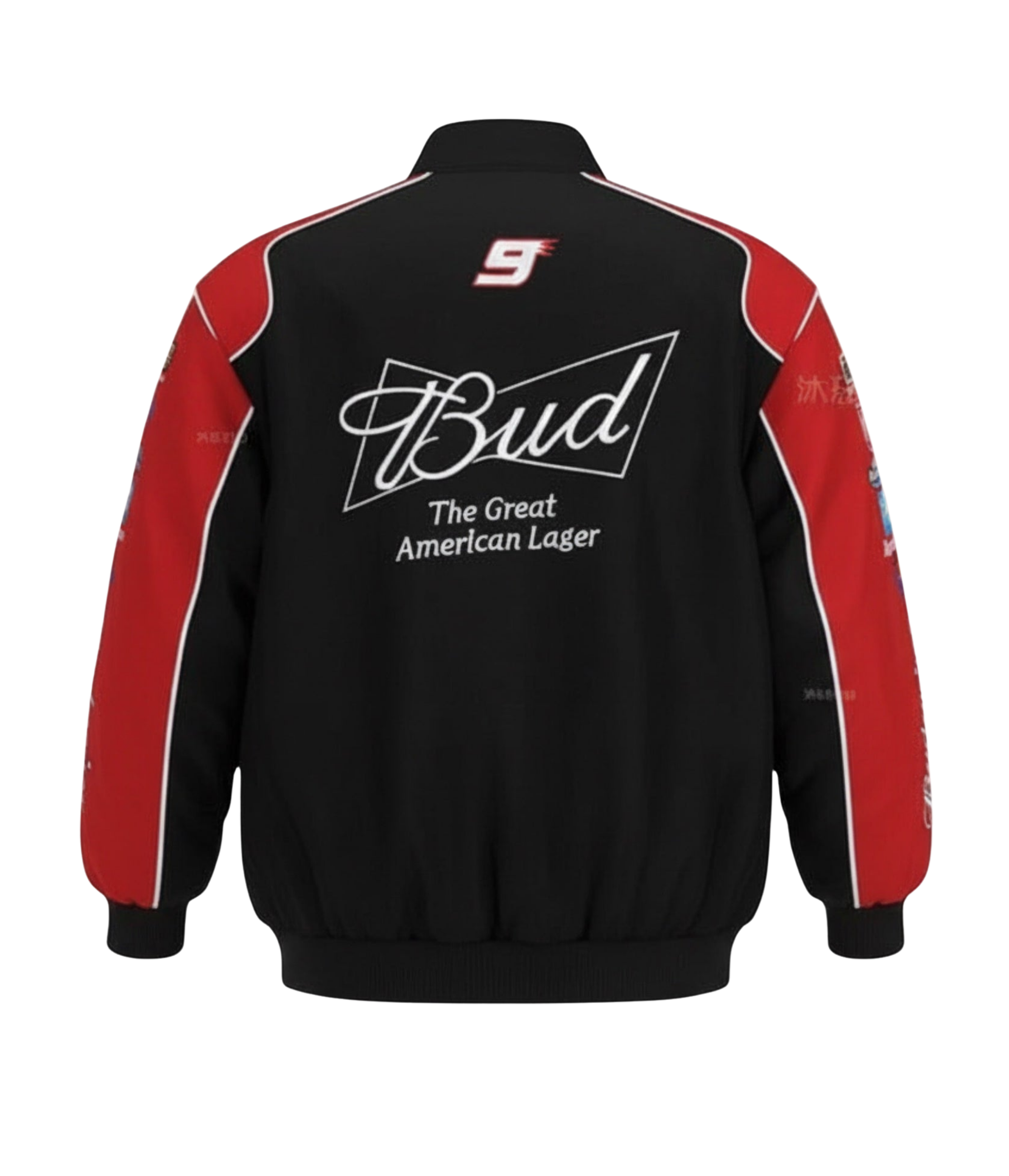 Heritage Racing Jacket Budweiser NASCAR Black Edition