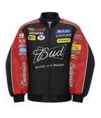 Heritage Racing Jacket Budweiser NASCAR Black Edition