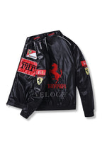 Heritage Leather Jacket Ferrari F1 Red Edition