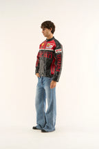 Heritage Leather Jacket Ferrari F1 Olympus Red Edition