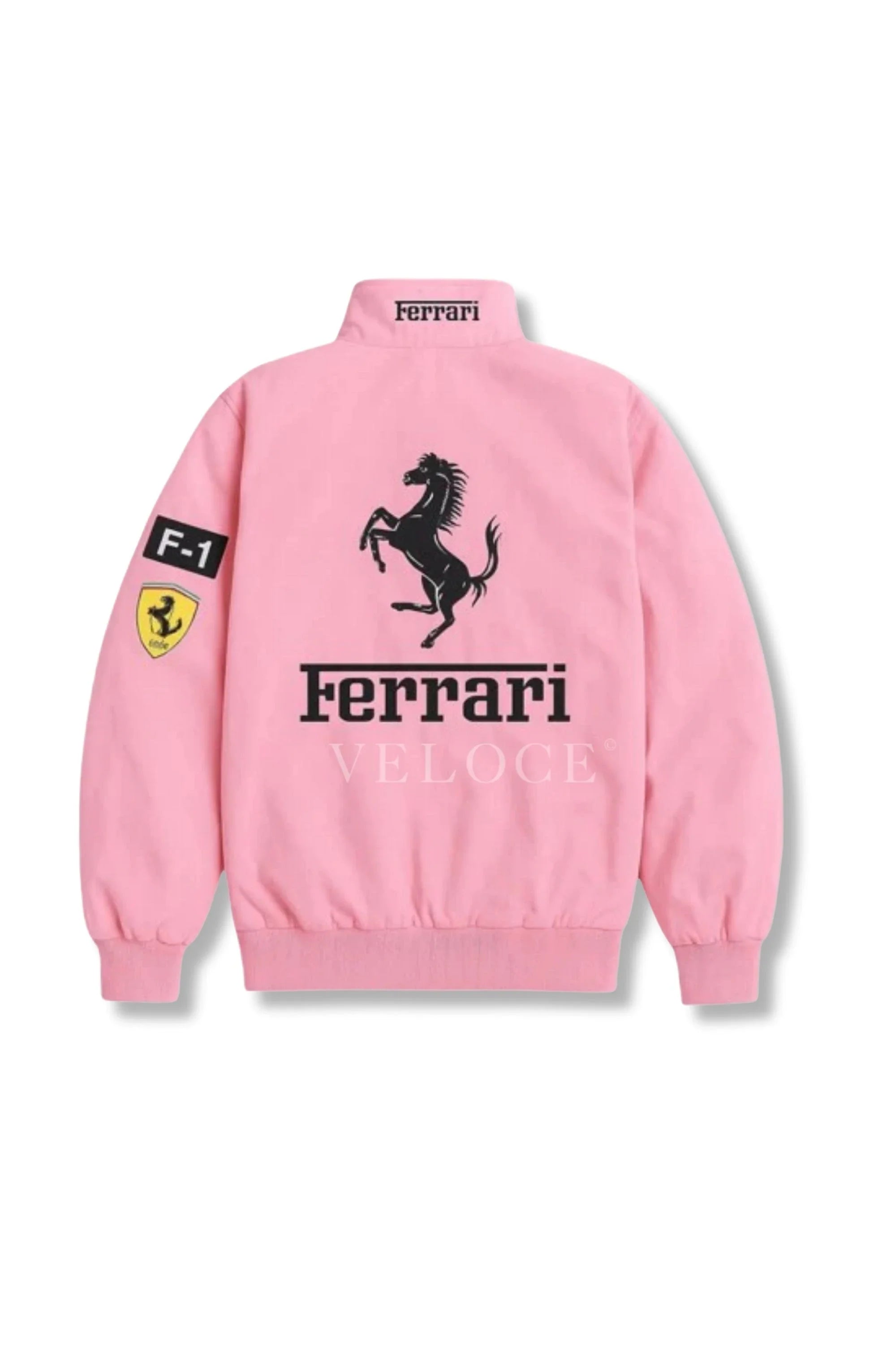 Heritage Racing Jacket Ferrari F1 Pink Edition