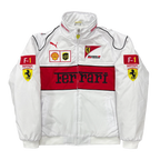 Heritage Racing Jacket Ferrari F1 White Edition