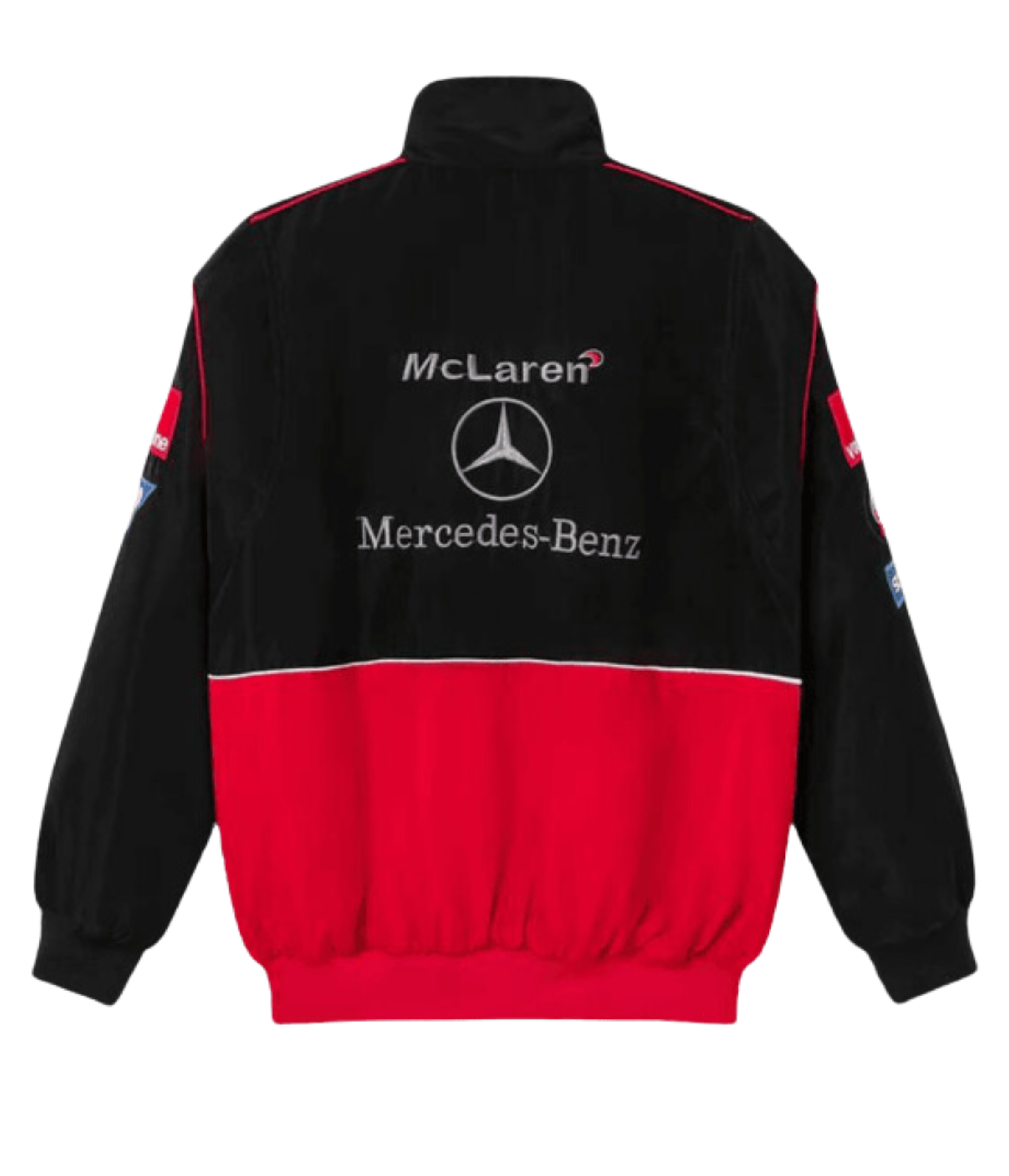 Heritage Leather Jacket McLaren x Mercedes Benz Vintage Jacket Red Edition