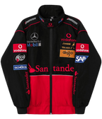 Heritage Leather Jacket McLaren x Mercedes Benz Vintage Jacket Red Edition