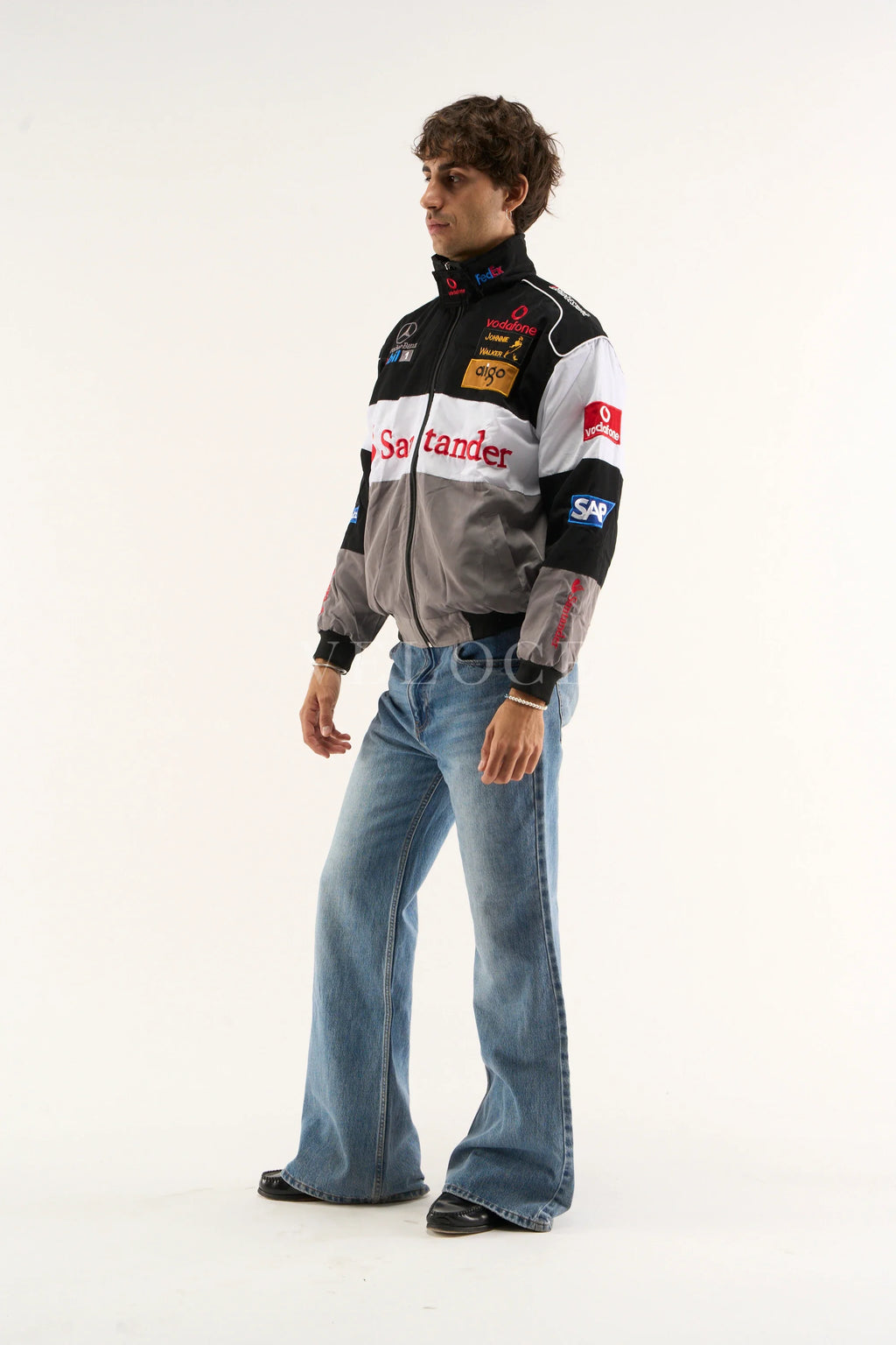 Heritage Leather Jacket McLaren F1 x Mercedes Benz Vintage Jacket