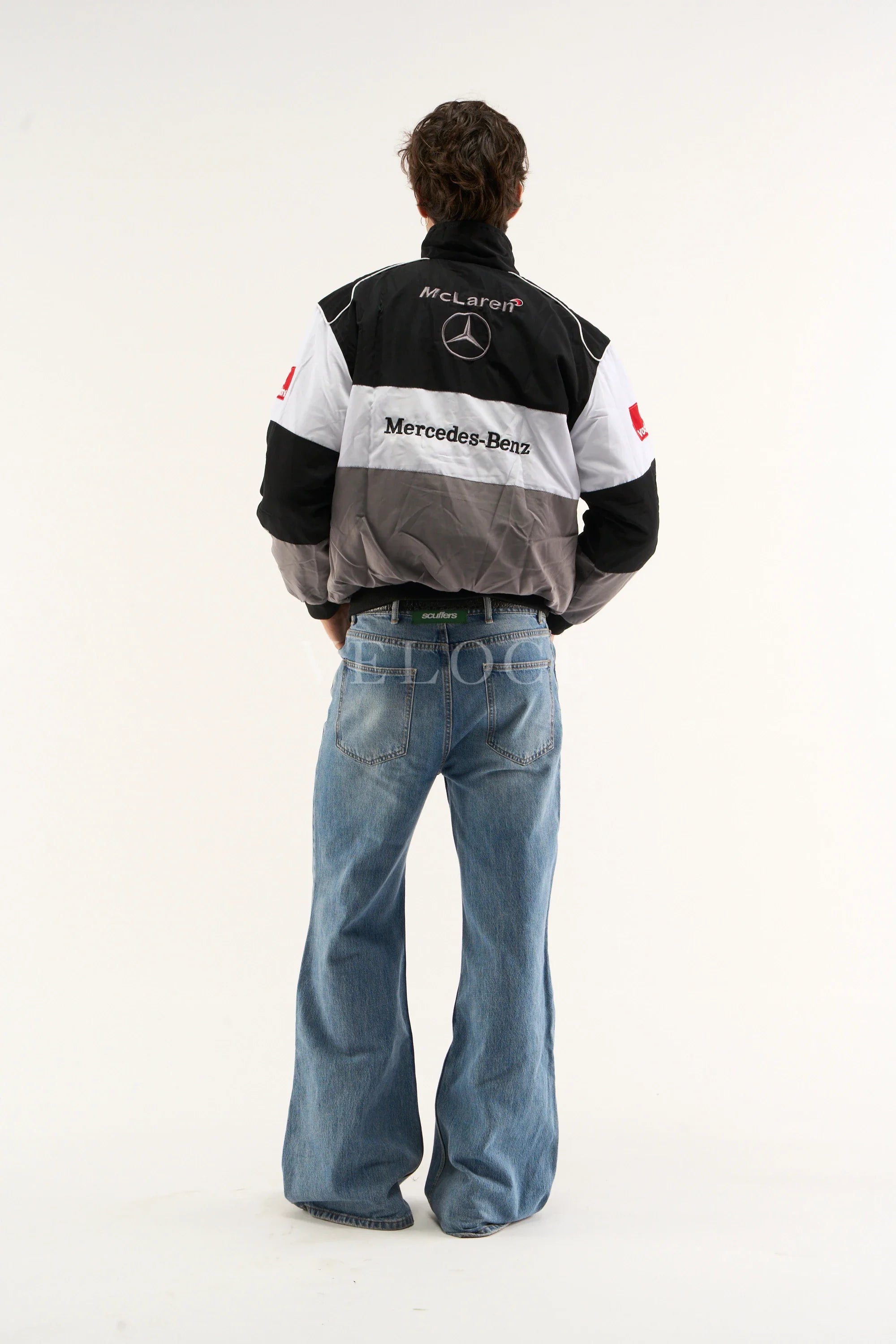 Heritage Leather Jacket McLaren F1 x Mercedes Benz Vintage Jacket