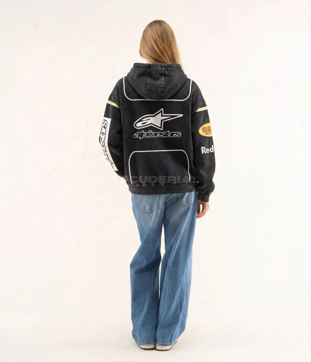 Heritage Cap Red Bull Racing Hoodie Carbon Wash