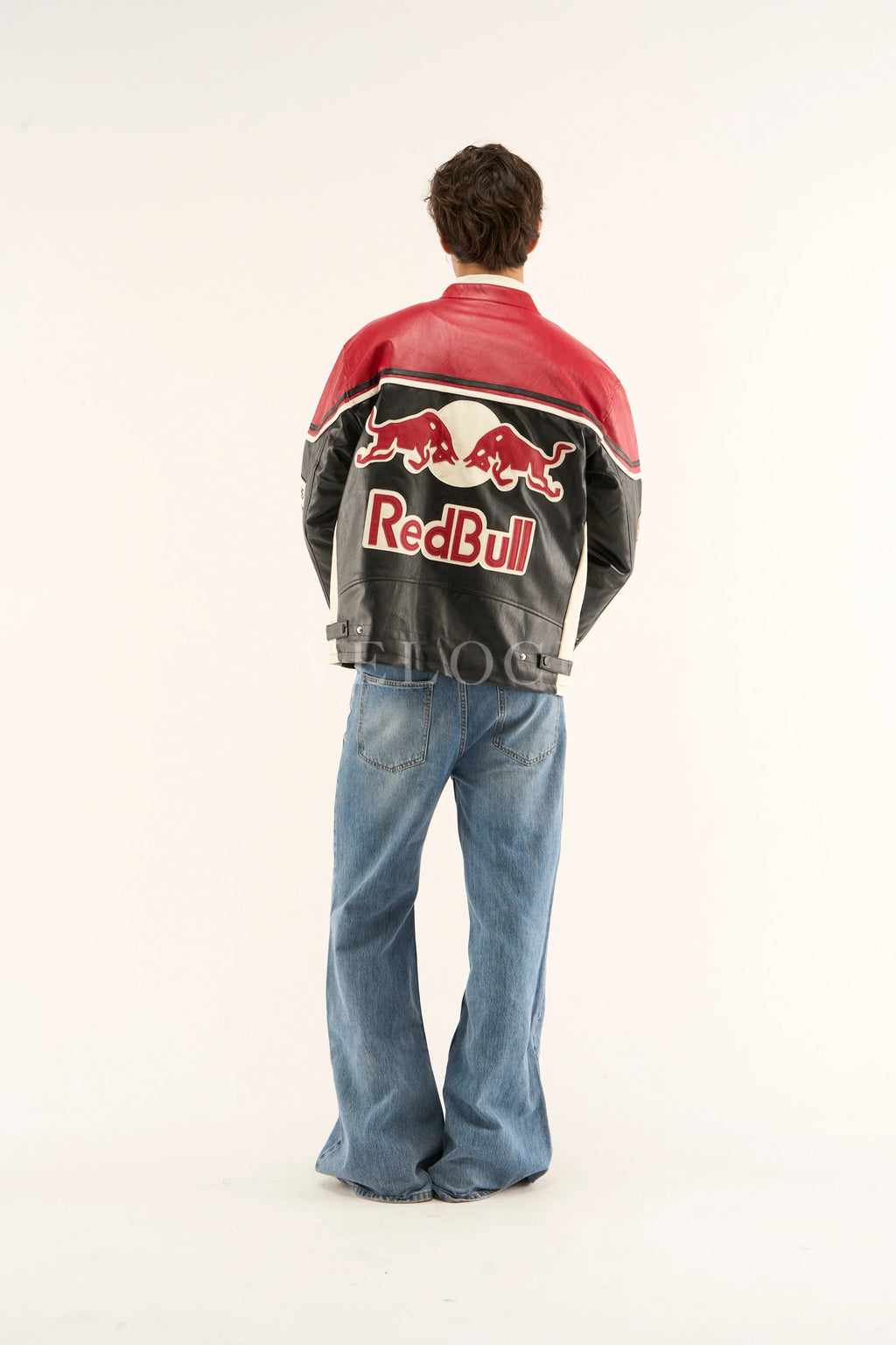 Heritage Racing Jacket Red Bull Leather Racing Jacket