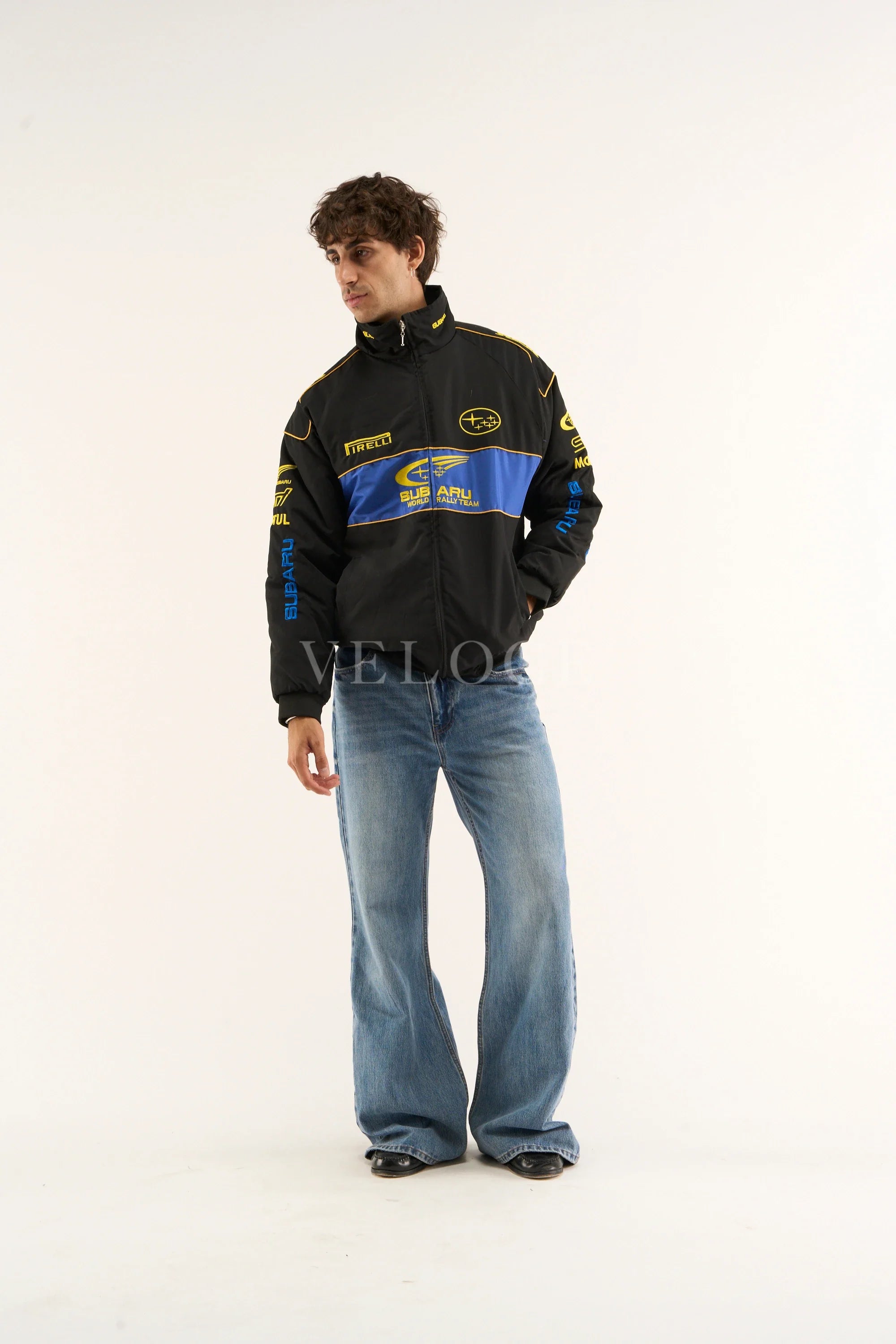 Heritage Racing Jacket Subaru Rally Black Edition